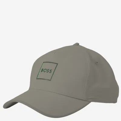 Hugo Boss Baseball Cap With Logo In Gray