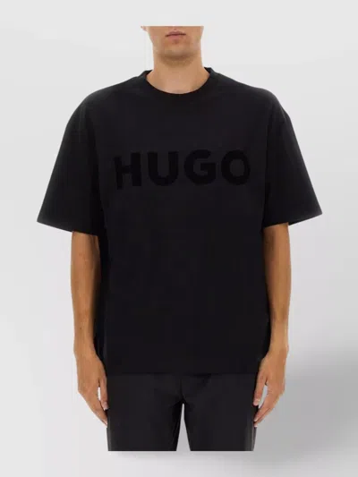 Hugo Boss Basic Crew Neck T-shirt In Black