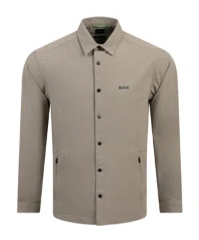 Hugo Boss Basin Shirt In Brown