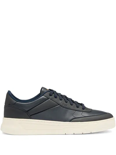 Hugo Boss Yarrow Lace-up Sneakers In Black