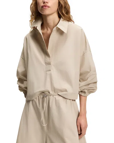 Hugo Boss Boss Batefa Full Sleeve Pullover In Neutral