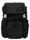 Hugo Boss Polyester Backpack In Black