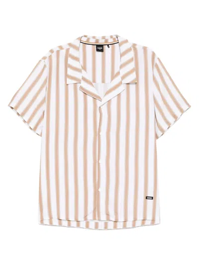 Hugo Boss Boss Beach Shirt In White