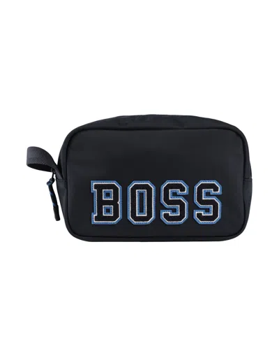 Hugo Boss Beauty Cases In Midnight Blue