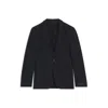 Hugo Boss Beckham X Blazer In A Melange Cotton Blend