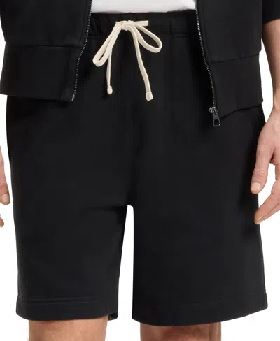 Hugo Boss X Beckham Men's Terry Oversized-fit Shorts In Black