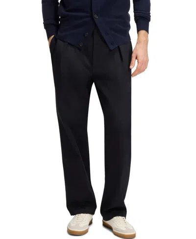 Hugo Boss Beckham X Boss Men's Stretch Cotton Slim-fit Trousers In Blue