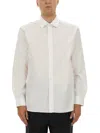Hugo Boss Mens Boss Regular-fit Long-sleeve Stretch-linen Shirt In White