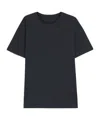 Hugo Boss Beckham X Boss T-shirt In Soft Linen In Black