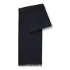 Hugo Boss Beckham X Lightweight Two-tone Scarf With Linen