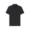 Hugo Boss Beckham X Polo Shirt In Cotton And Silk In Blue