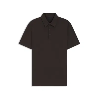 Hugo Boss Beckham X Polo Shirt In Cotton And Silk In Black