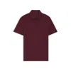 Hugo Boss Beckham X Polo Shirt In Cotton And Silk In Red