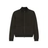 Hugo Boss Beckham X Shearling Jacket With Two-way Zip In Black