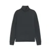 Hugo Boss Beckham X Zip-up Cardigan In Wool And Cashmere In Gray