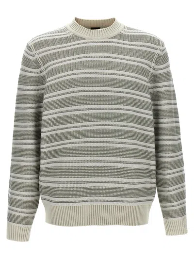 Hugo Boss Amodero Sweater, Cardigans Beige In Multi