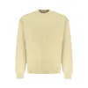 HUGO BOSS BEIGE COTTON MEN SWEATER