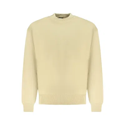 Hugo Boss Beige Cotton Men Sweater