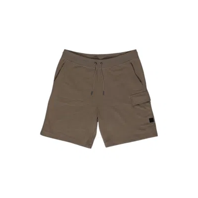 Hugo Boss Beige Cotton Short In Green