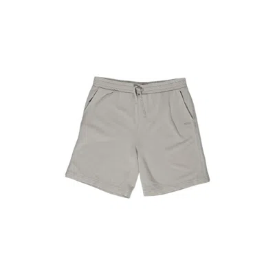 Hugo Boss Beige Cotton Short In Gray
