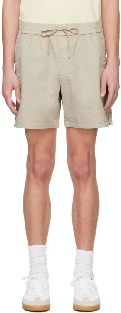 Hugo Boss Beige Drawstring Shorts In 271-light Beige