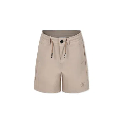 Hugo Boss Kids' Beige Shorts For Boy With Logo