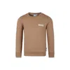 Hugo Boss Beige Sweatshirt For Boy With Logo In Beige