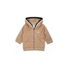 Hugo Boss Beige Sweatshirt For Boy With Logo In Beige