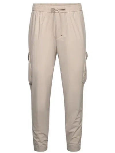 Hugo Boss Beige Tapered Cargos Pants In Neutral