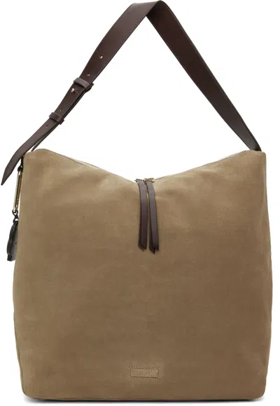Hugo Boss Beige Zelma Tote In 283 Open Beige