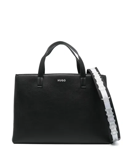 Hugo Boss Bel Tote Bag In 蓝色