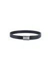 Hugo Boss Belt In Blue