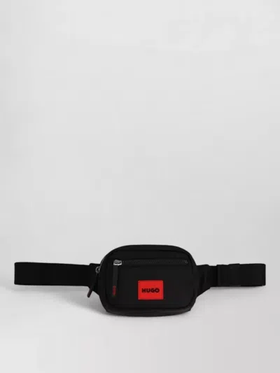 Hugo Boss Hugo Pouch With Logo In Black