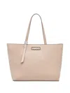 Hugo Boss Belt-buckle Logo Tote Bag In Neutral