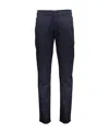 Hugo Boss Belt Loop Belt Casual Pants In Black