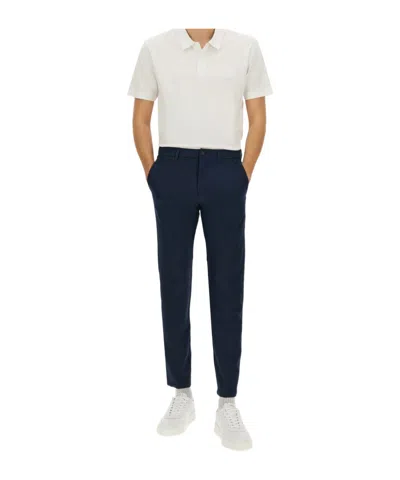 Hugo Boss Belt-loop Casual Pants In Black