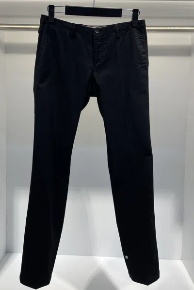 Hugo Boss Belt-loop Casual Pants In Black