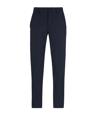 Hugo Boss Belt-loop Casual Pants In Black
