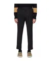 Hugo Boss Belt-loop Casual Pants In Black