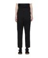 Hugo Boss Belt-loop Casual Pants In Black