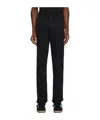 Hugo Boss Belt-loop Casual Pants In Black