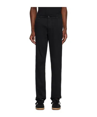 Hugo Boss Belt-loop Casual Pants In Black