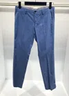 Hugo Boss Belt-loop Casual Pants In Blue