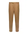 Hugo Boss Beige Pepe Collection Pants In Brown