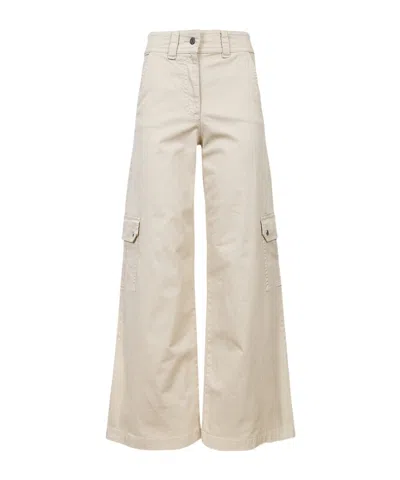 Hugo Boss Belt-loop Casual Pants In Nude