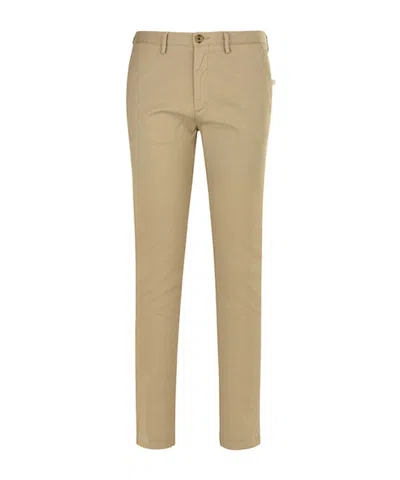 Hugo Boss Belt-loop Casual Pants In Nude