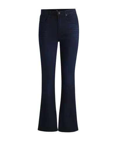 Hugo Boss Belt-loop Jeans In Black