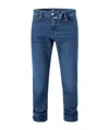 Hugo Boss Belt-loop Jeans In Blue