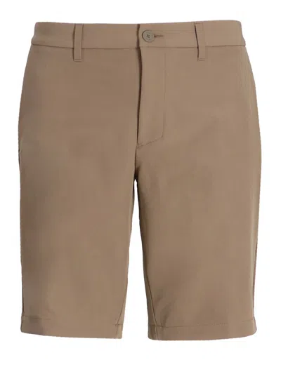 Hugo Boss Belt Loop Shorts In Brown