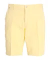Hugo Boss Belt-loop Shorts In Nude